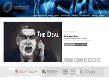 Tablet Screenshot of continuummusic.org